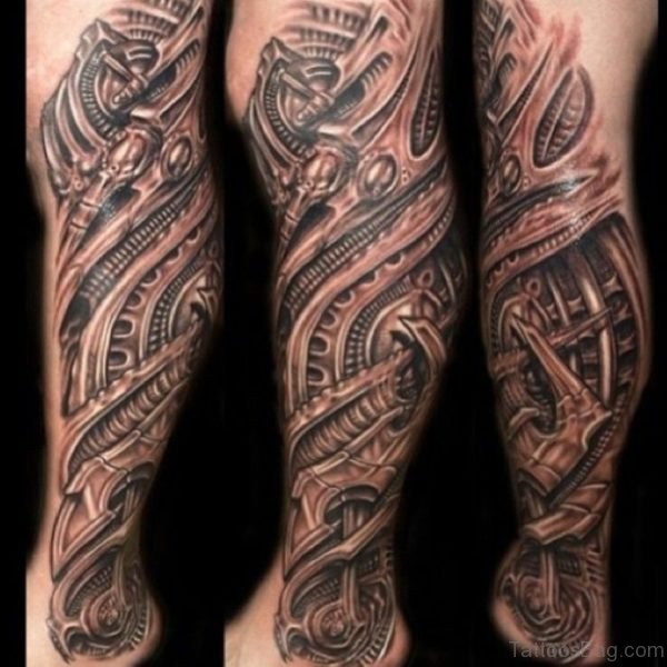 Wonderful Tribal Tattoo Design 