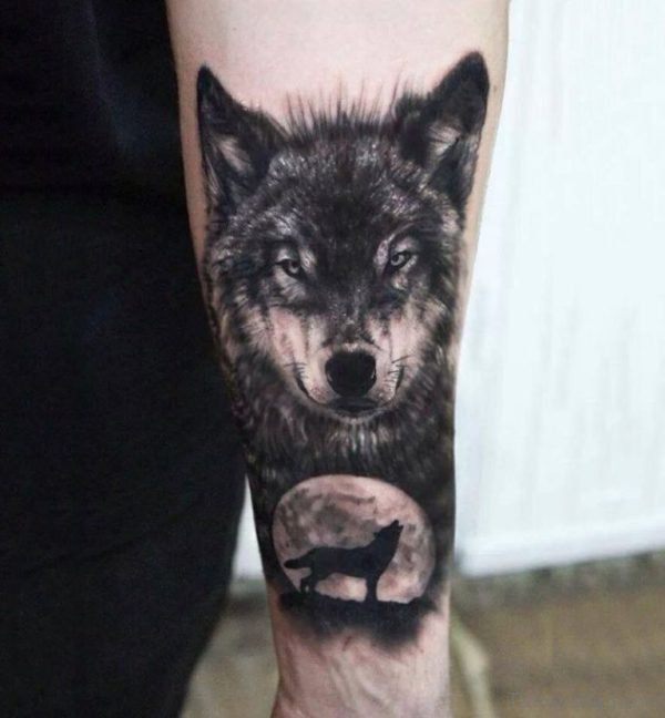 Wonderful Wolf Tattoo 