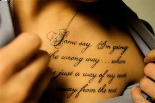 Words Tattoo For Women