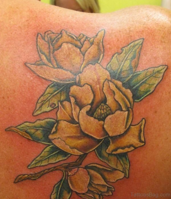 Yellow Magnolia Tattoo