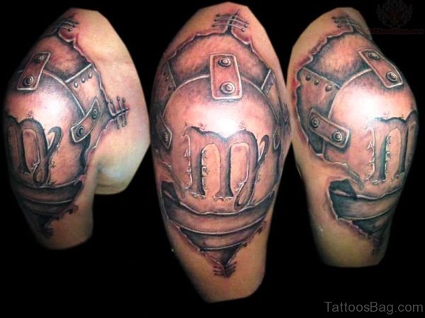 Zodiac Armor Tattoo