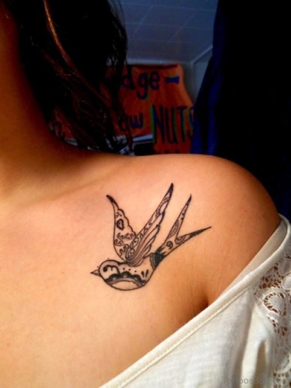 Beautiful Hummingbird Tattoo