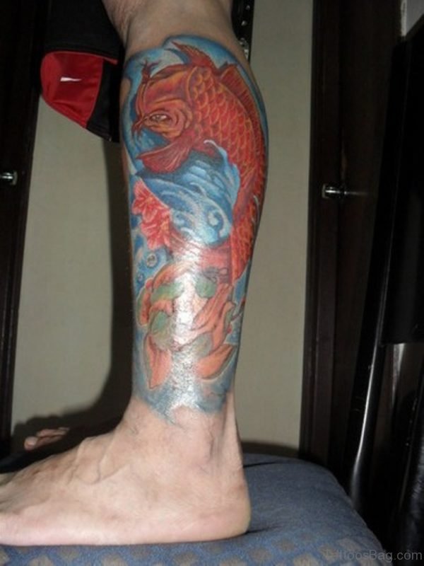 Best Fish Tattoo For Leg