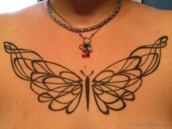 knot Butterfly Tattoo