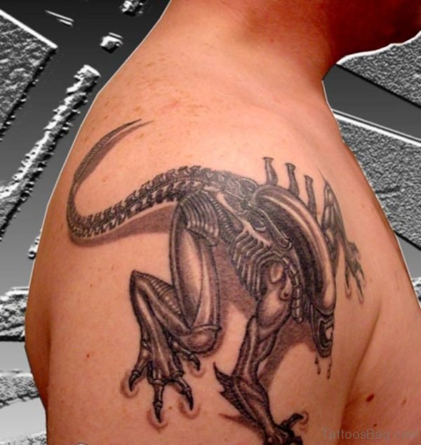 Alien Tattoo Design 