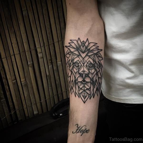 Amaizng Lion Tattoo On Arm