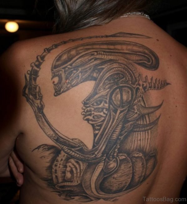 Amazing Alien Tattoo