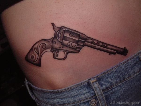 Amazing Gun Tattoo