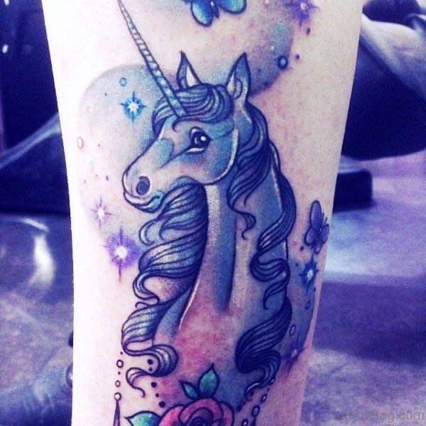 Amazing Unicorn Tattoo 1