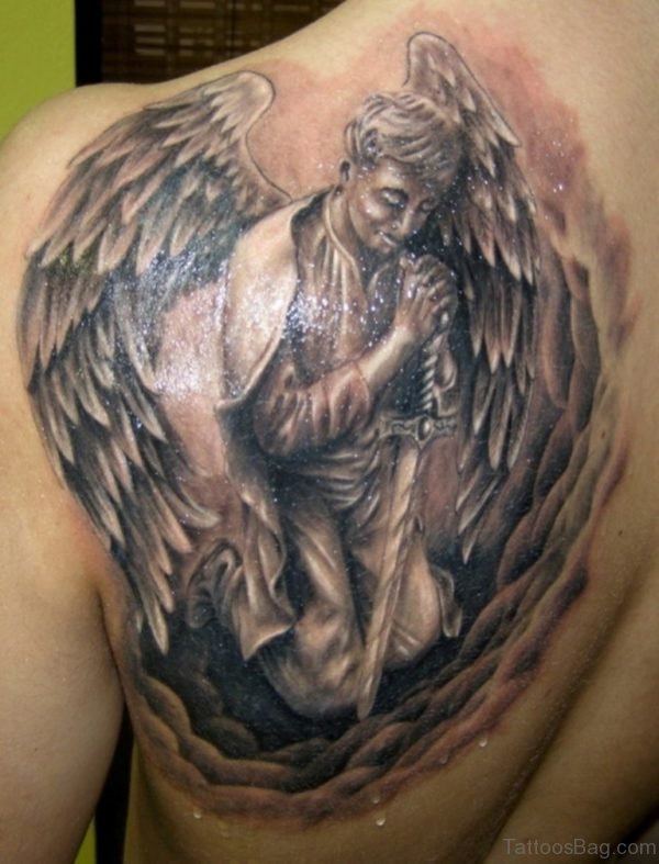 Angel Back Tattoo 