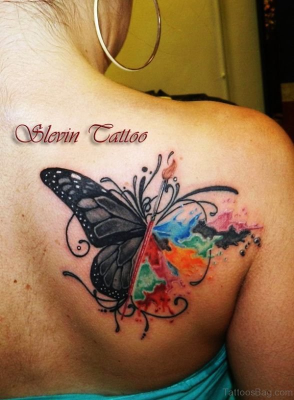 Artisticly Rich Watercolor Tattoo