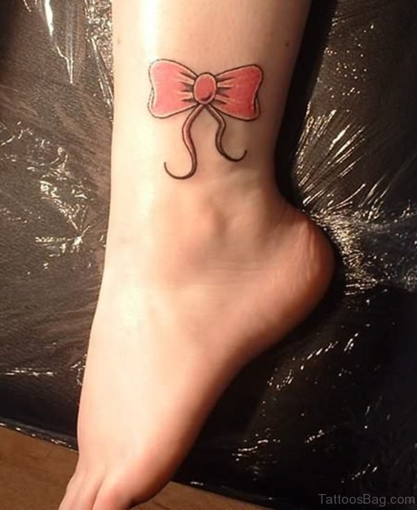 Attractive Bow Tattoo Design