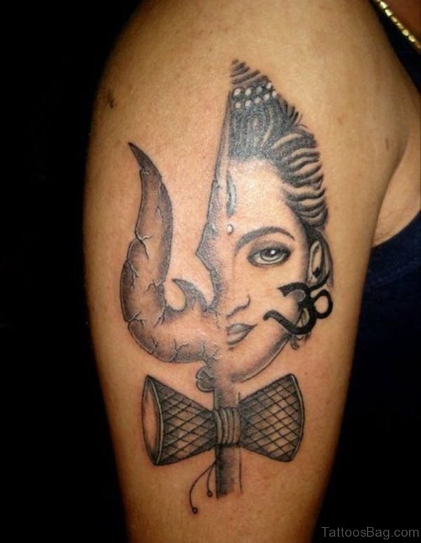 Attractive Shiva Tattoo