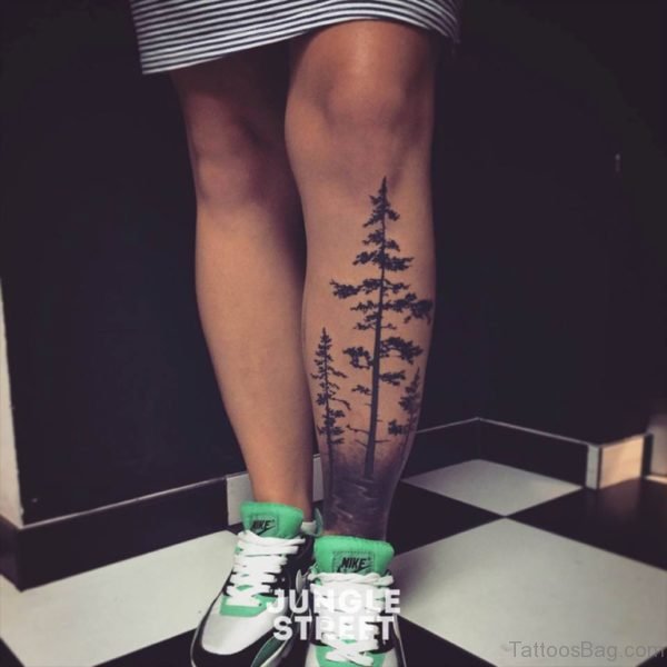 Attractive Tree Tattoo 