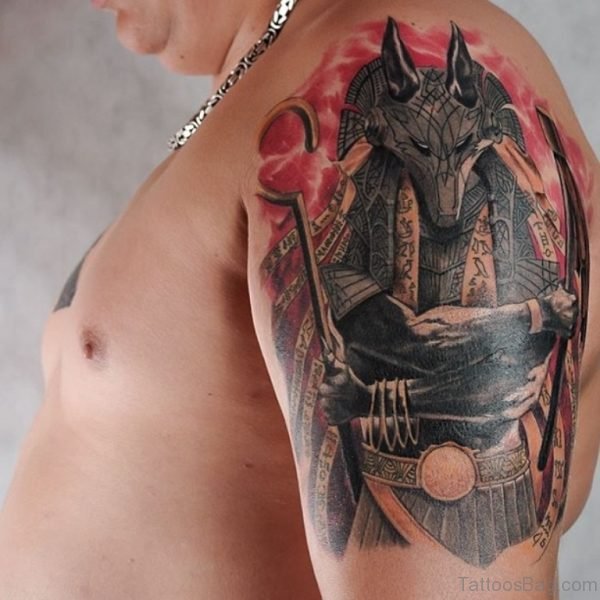 Attractive Shoulder Tattoo TB102 