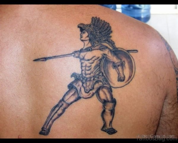 Awesome Aztec Warrior Tattoo 