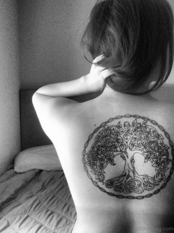 Awesome Celtic Tree Tattoo