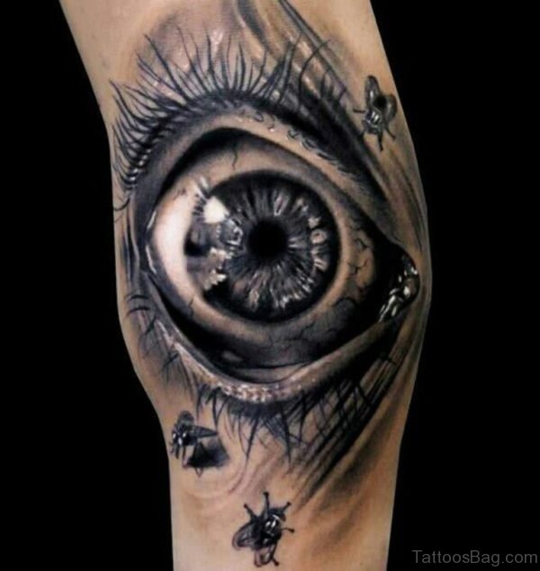 Awesome Eye Tattoo On Arm 