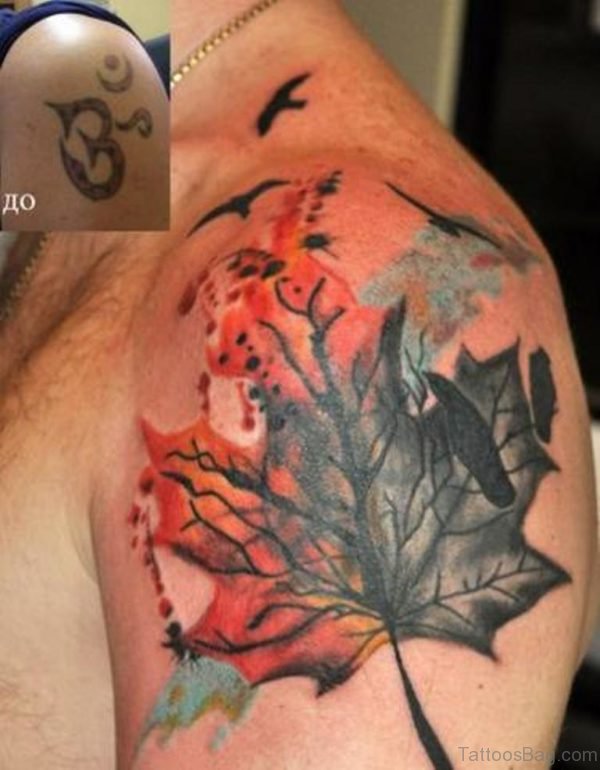 Awesome Leaf Tattoo