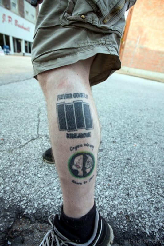 Awesome Leg Tattoo 