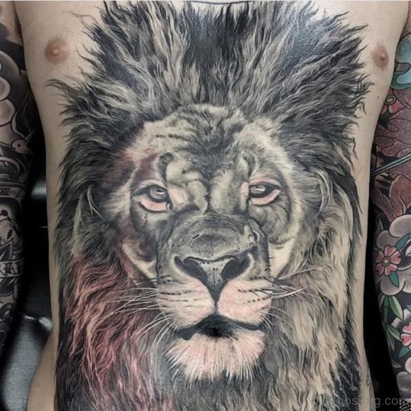 Awesome Lion Tattoo 