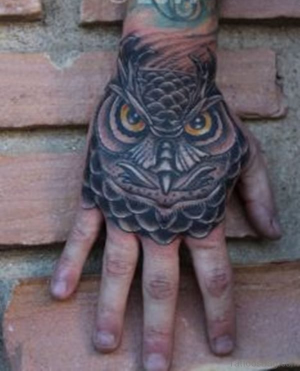Awesome Owl Tattoo Design