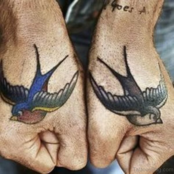 Awesome Swallow Tattoo