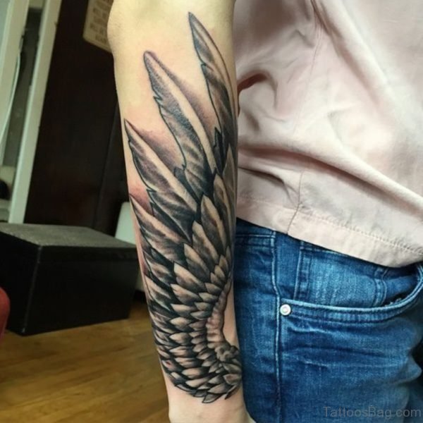 Awesome Wings Tattoo Design