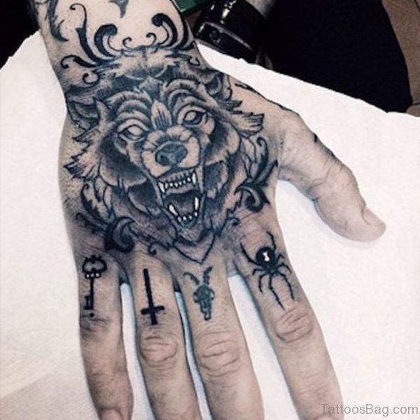 Awesome Wolf Tattoo