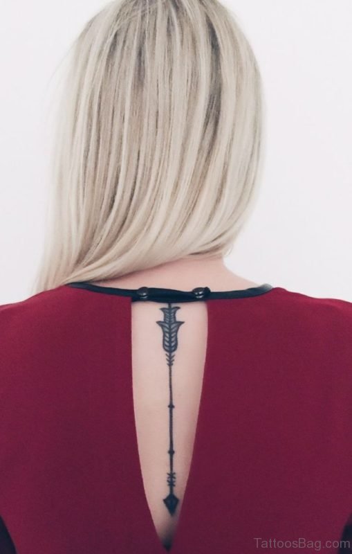 Back Arrow Tattoo