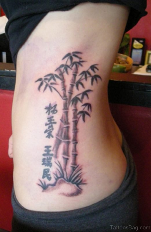Bamboo Tree Tattoo