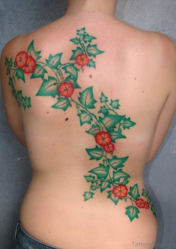 Beautiful Back Tattoo