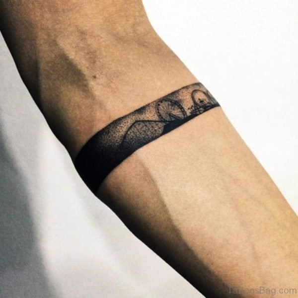 Beautiful Band Tattoo Design