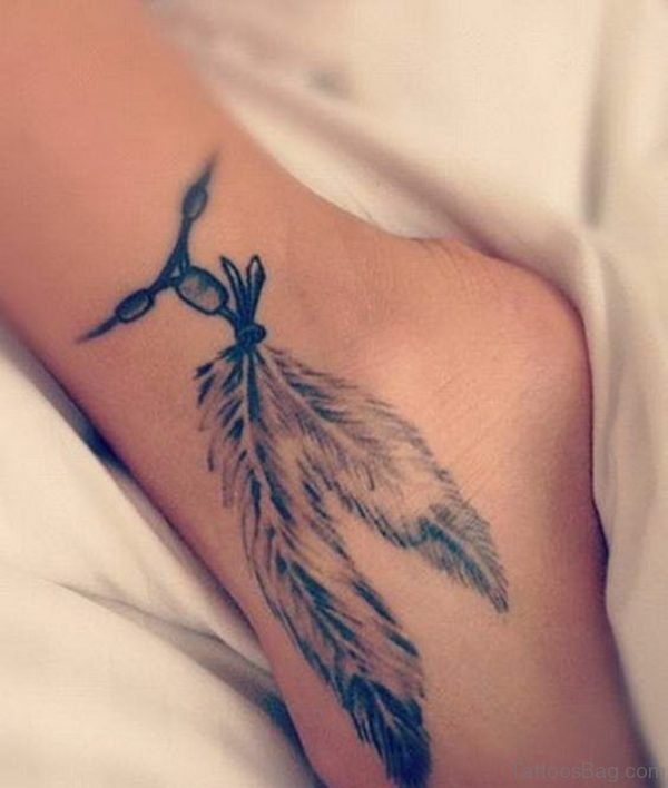 Beautiful Feather Tattoo