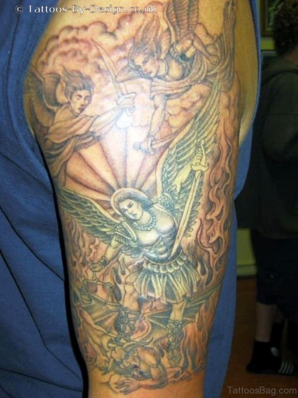 Best Archangel Tattoo Design