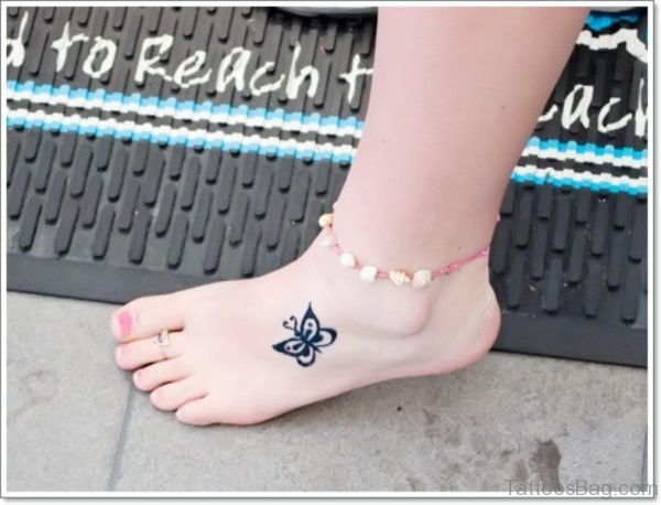 48 Unique Butterfly Tattoos On Foot