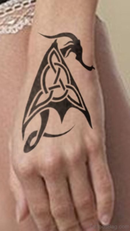 Black Celtic Tattoo 