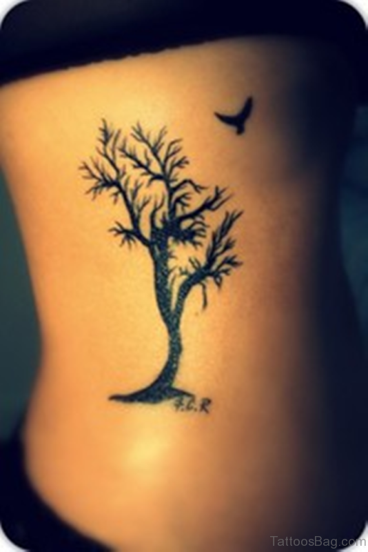 Black Tree Tattoo