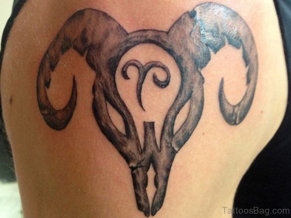 Bold Aries Tattoo