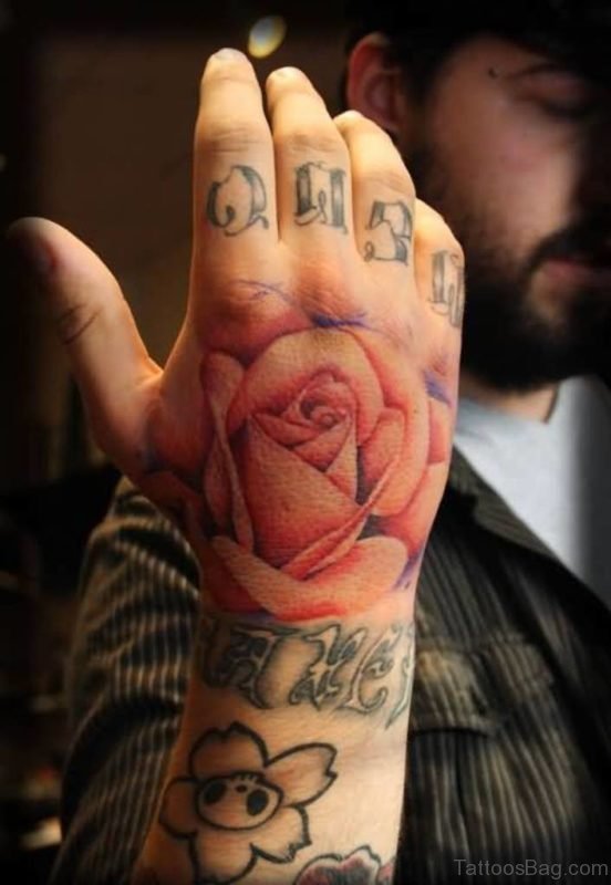 Brilliant Rose Flower Tattoo