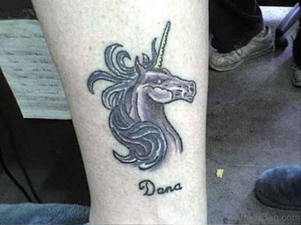 Brilliant Unicorn Tattoo Design