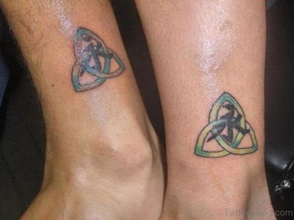 Celtic Knot Ankle Tattoo