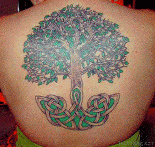44 Celtic Tree Tattoos On Back