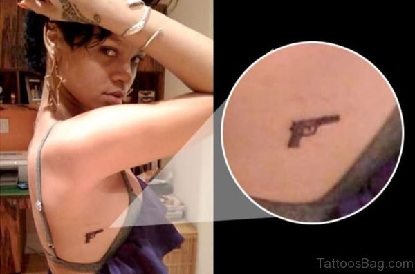 Classic Gun Tattoo 