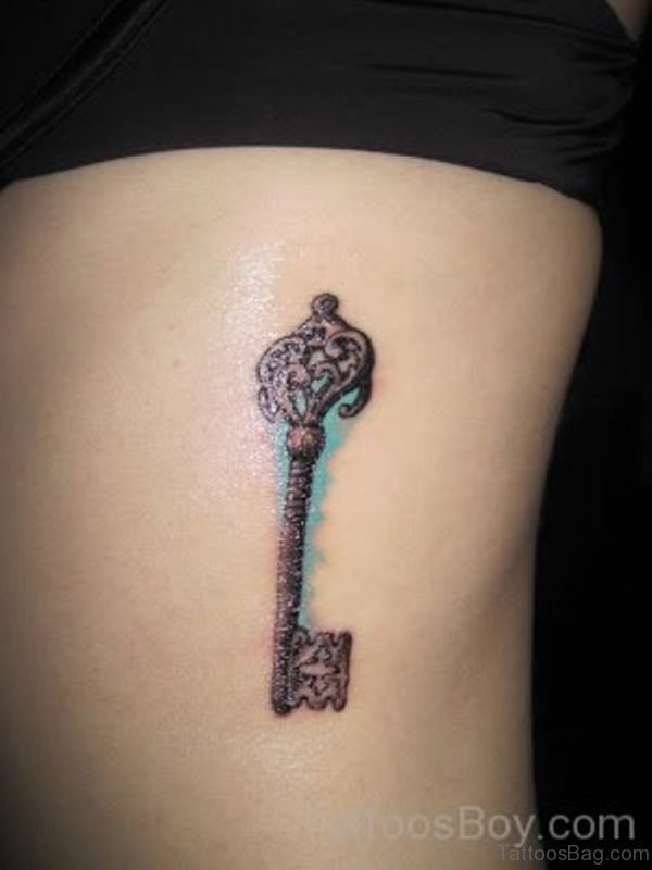 Classic Key Tattoo 