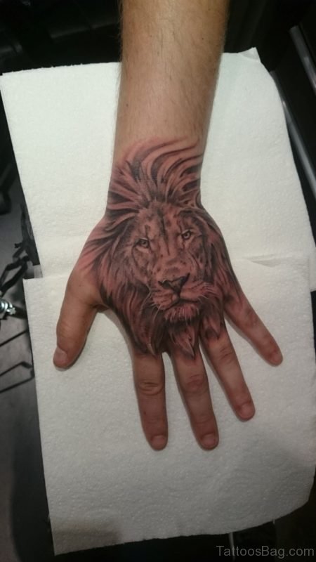 Classic Lion Tattoo