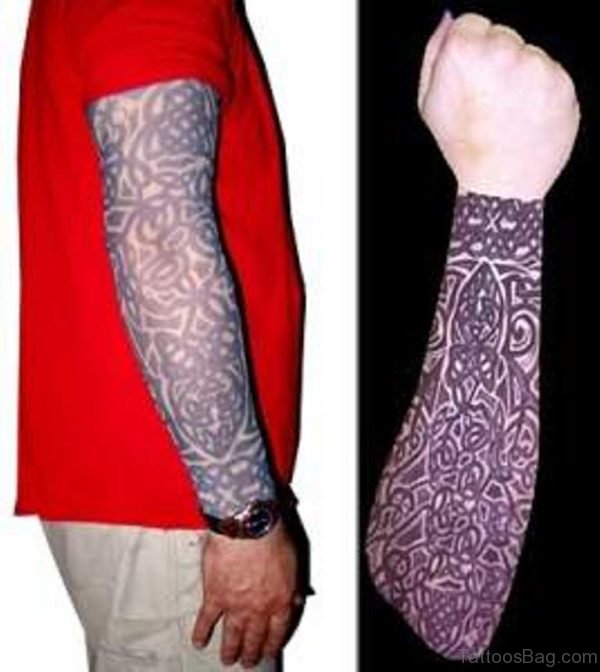 Classy Celtic Tattoo For Full Sleeve