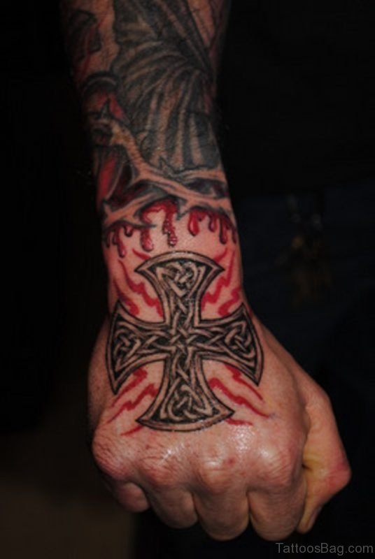 Cletic Cross Tattoo