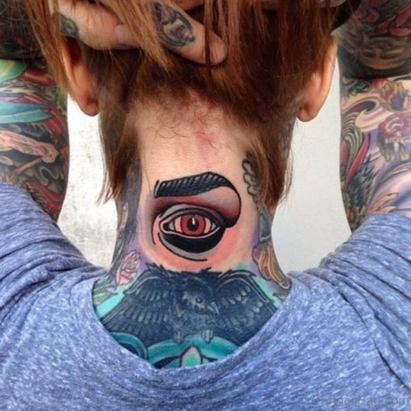 Colored Eye Tattoo
