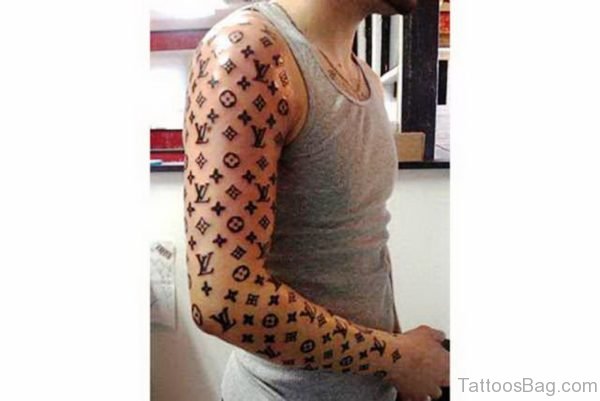 Converse Level Tattoo On Arm
